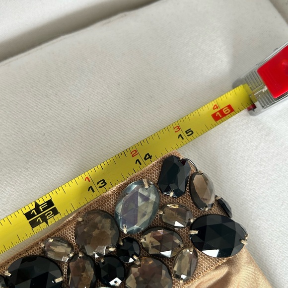 Cache gold jewelled strapless top - Picture 6 of 10